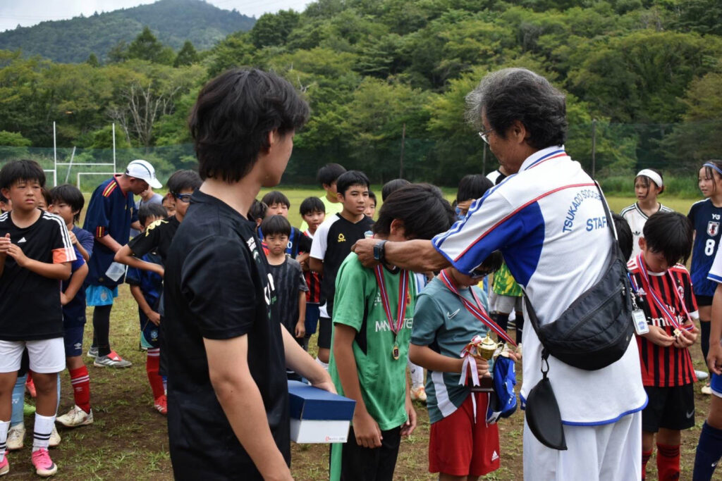 金メダル寄付サッカー